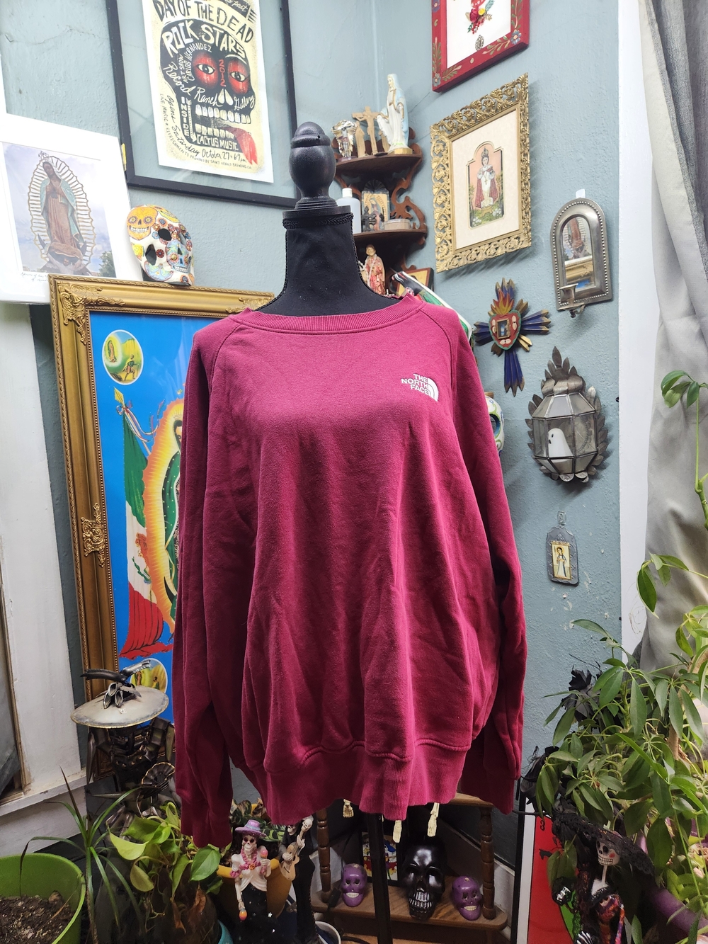 The North Face Women's Crewneck Sweatshirt - Wine